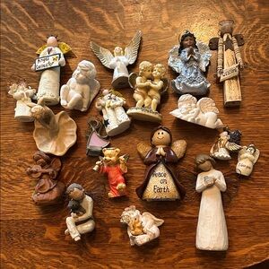 Assorted Angel Figurines Collection
